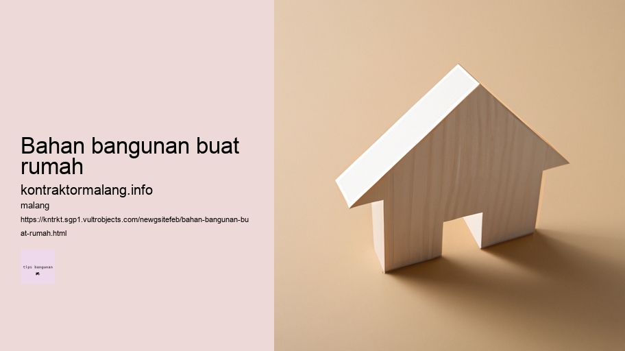 bahan bangunan buat rumah